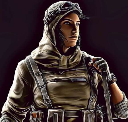 Nomad R6 Siege operator art by r6siegecenter