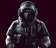 Blitz R6 Siege operator art by r6siegecenter