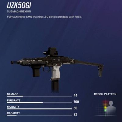 UZK50GI Uzi R6 Siege